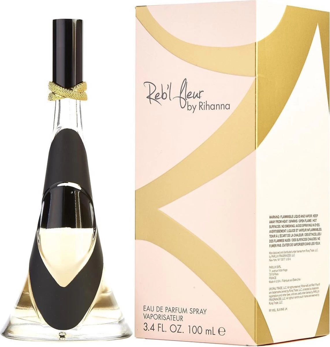 Rihanna Reb'l Fleur For Women - 100 Ml - Eau De Parfum - Afbeelding 6