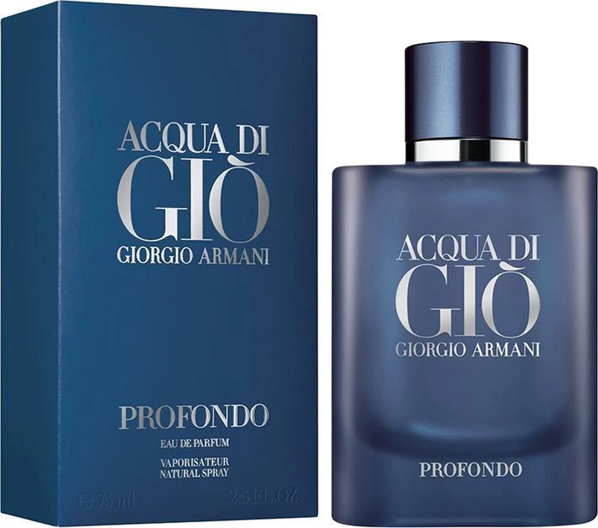 Giorgio Armani Acqua Di Giò Profondo - Eau De Parfum - 75 Ml - Herenparfum - Afbeelding 9