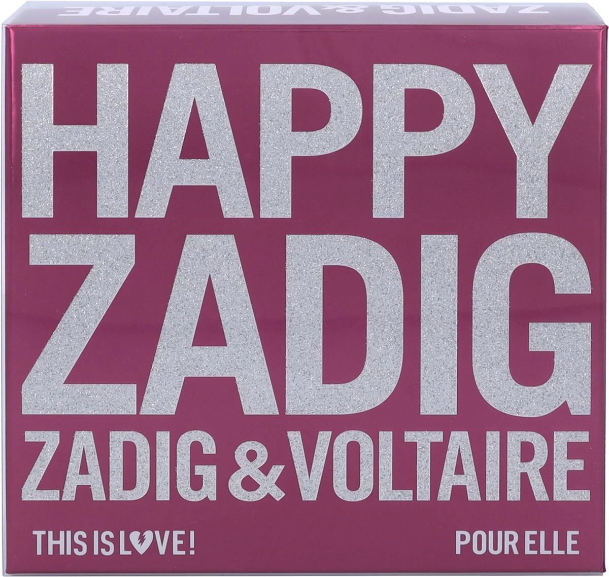 Zadig & Voltaire This Is Love! Giftset - 50 Ml Eau De Parfum + Toilettas - Geurengeschenkset - Afbeelding 3