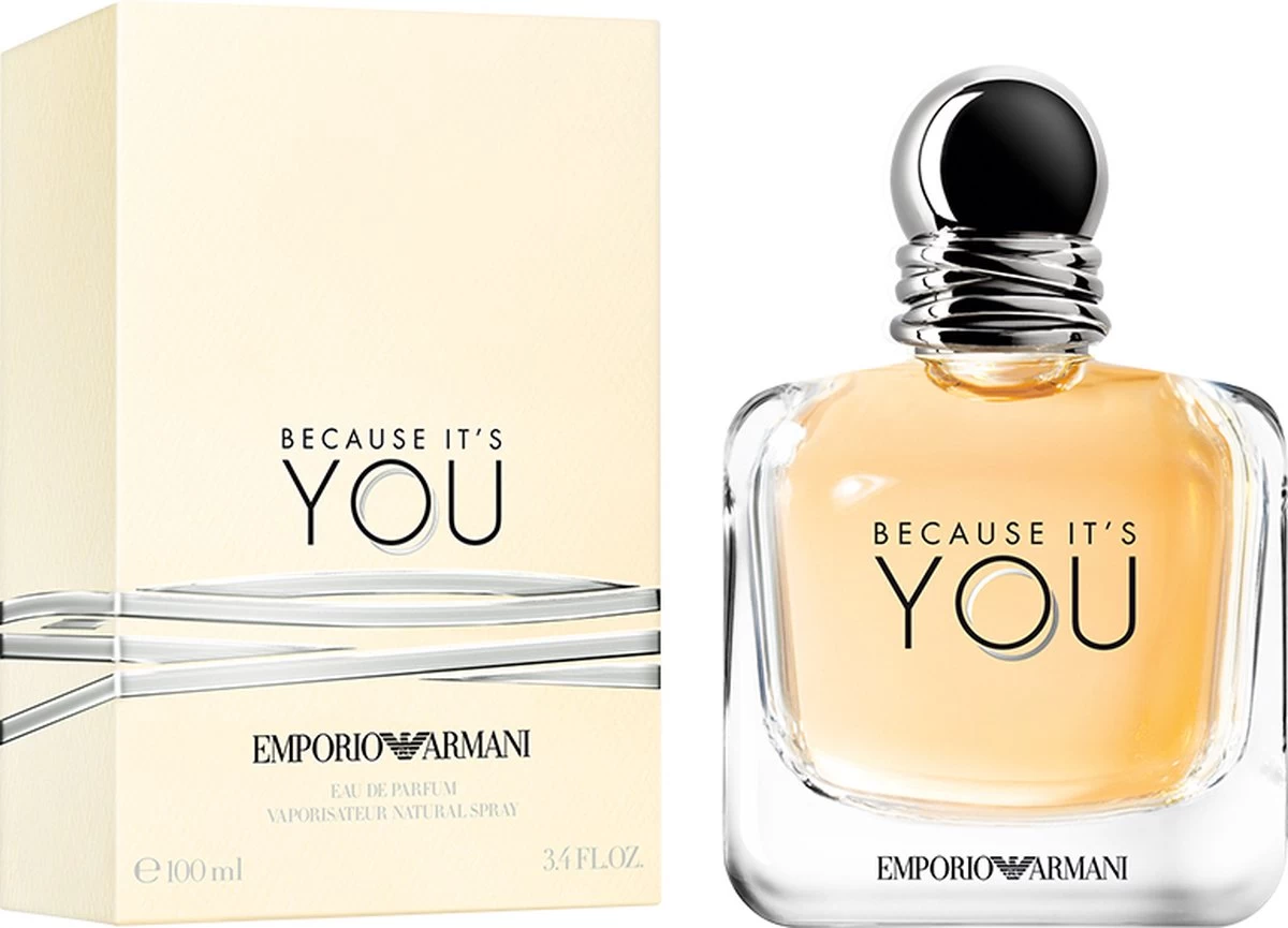 Emporio Armani Because It's You 100 Ml - Eau De Parfum - Damesparfum - Afbeelding 2