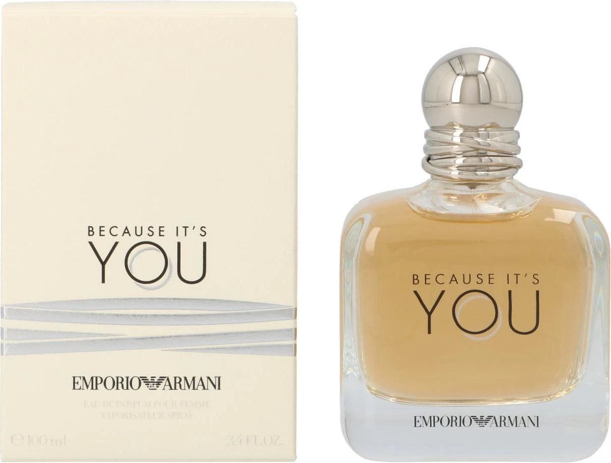 Emporio Armani Because It's You 100 Ml - Eau De Parfum - Damesparfum - Afbeelding 16