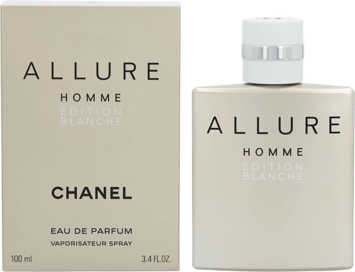 Chanel Allure Homme Edition Blanche 100 Ml - Eau De Parfum - Herenparfum - Afbeelding 3