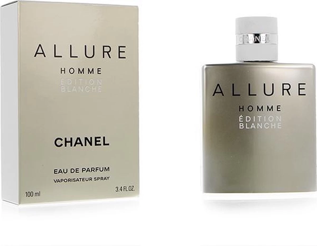 Chanel Allure Homme Edition Blanche 100 Ml - Eau De Parfum - Herenparfum - Afbeelding 10