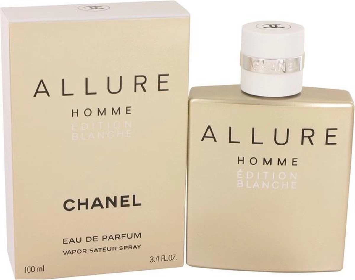 Chanel Allure Homme Edition Blanche 100 Ml - Eau De Parfum - Herenparfum - Afbeelding 2
