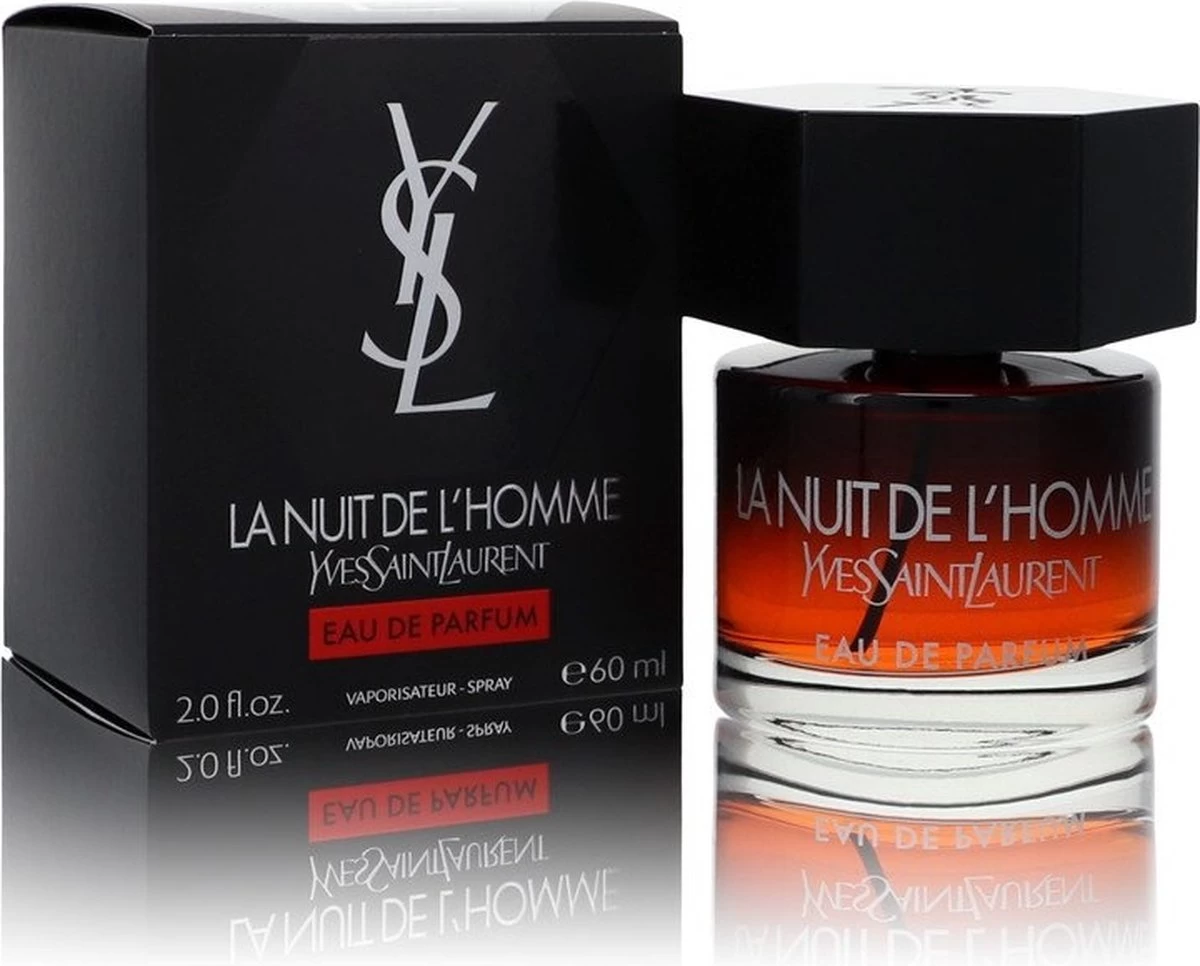 Yves Saint Laurent La Nuit De L'Homme 100 Ml - Eau De Parfum - Herenparfum - Afbeelding 14