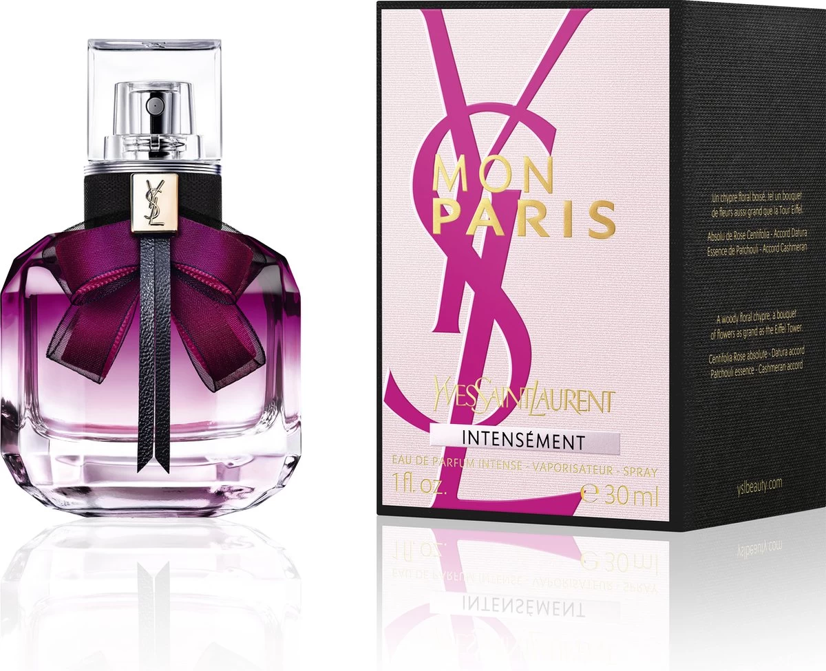 Yves Saint Laurent - Eau De Parfum - Mon Paris Intensement - 30 Ml - Afbeelding 5
