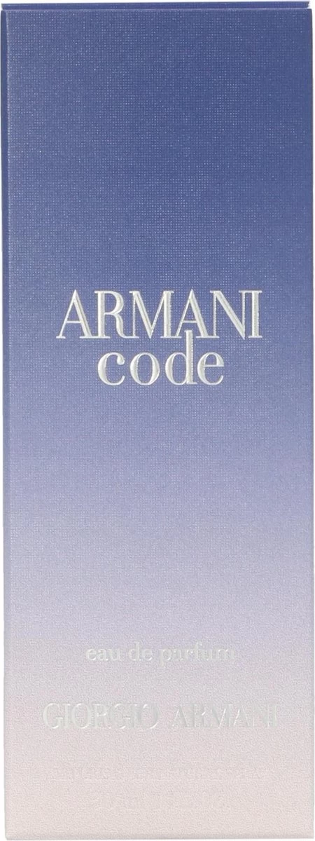 Giorgio Armani Code 30 Ml - Eau De Parfum - Damesparfum - Afbeelding 6