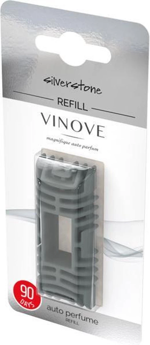 Vinove Navulling Autoparfum Silverstone - Afbeelding 2