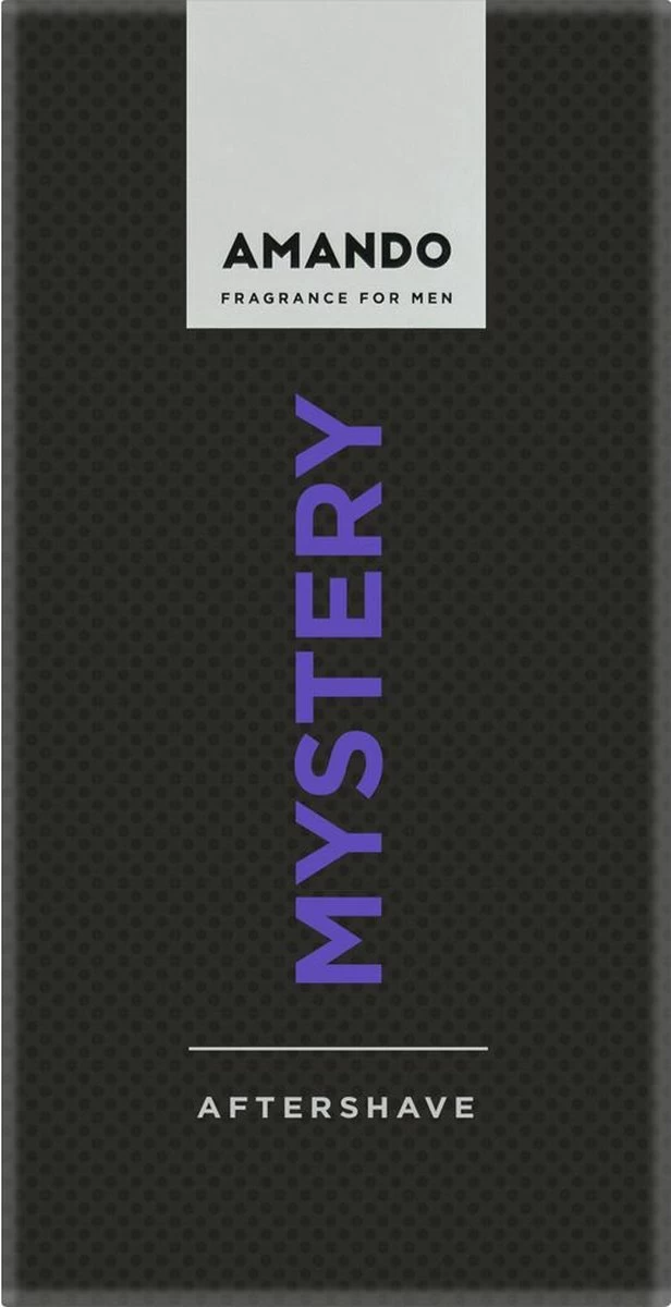 6x Amando Mystery Aftershave 100 Ml - Afbeelding 4