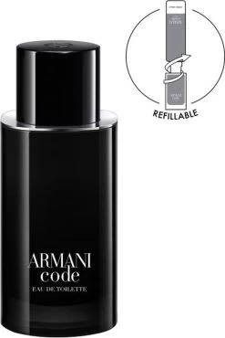 Giorgio Armani Code Homme Navulbaar Eau De Toilette Spray 75 Ml