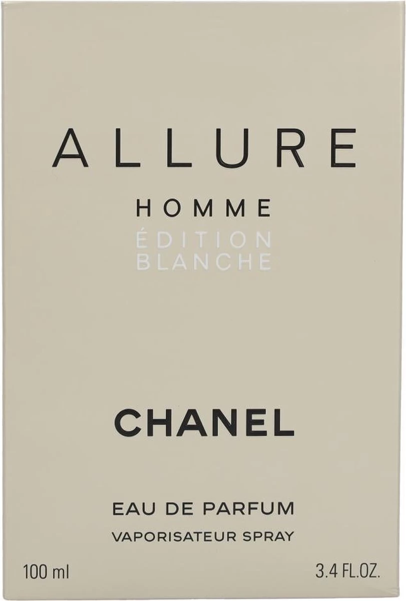 Chanel Allure Homme Edition Blanche 100 Ml - Eau De Parfum - Herenparfum - Afbeelding 4