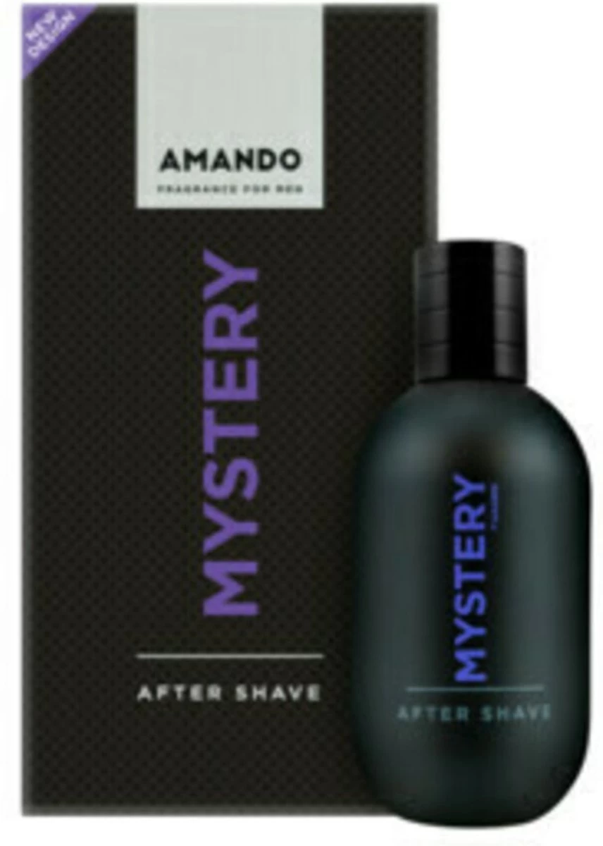 6x Amando Mystery Aftershave 100 Ml - Afbeelding 5