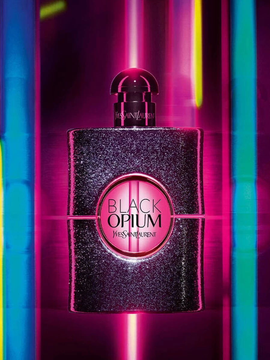 Yves Saint Laurent Black Opium Neon 75 Ml - Eau De Parfum - Damesparfum - Afbeelding 3